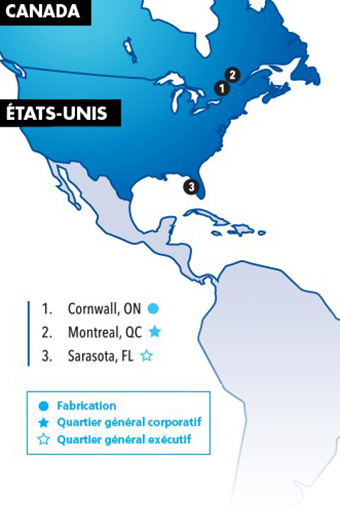 Cantech Map French