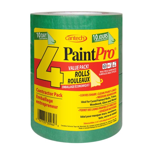 30964 4pk Masking PaintPro tape