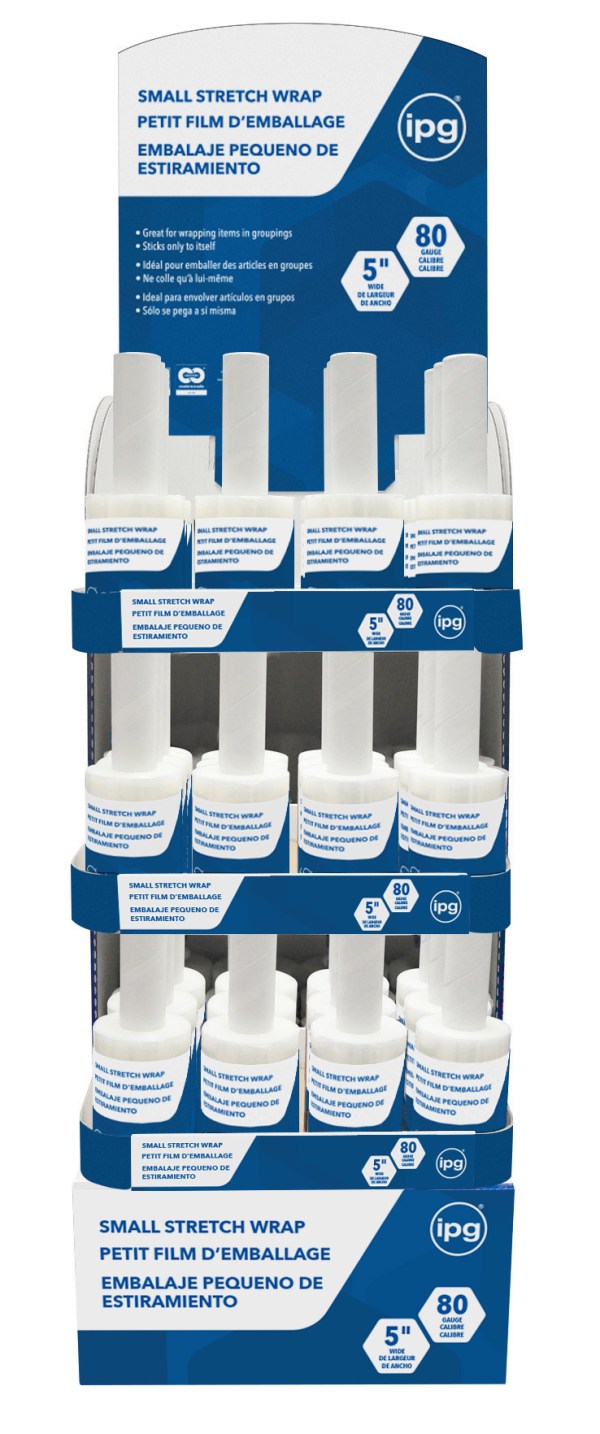Small Stretch Film Roll Display