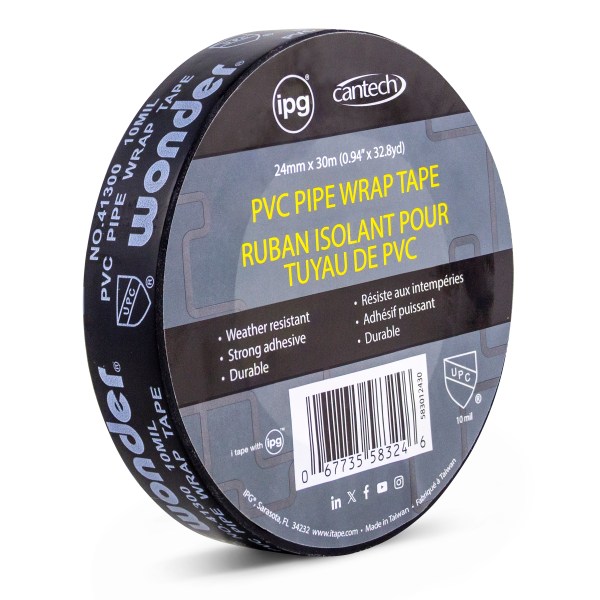 24mm Pipe Wrap Tape Side View