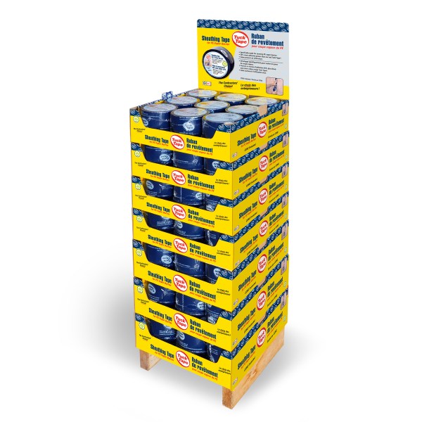 42191266055 Blue Sheathing Tape Quarter Pallet
